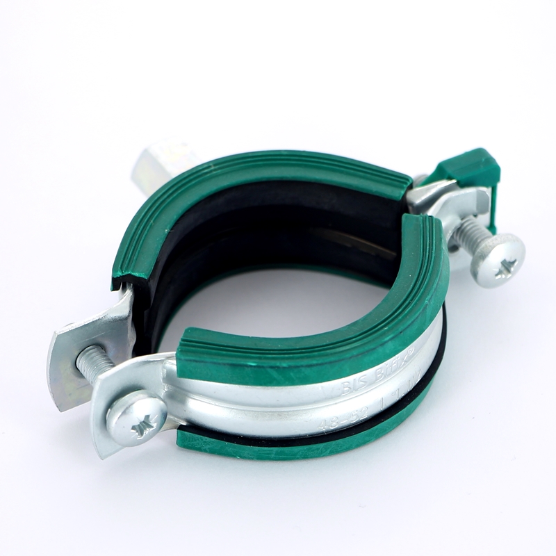 Хомут Bifix G2 BUP М8/М10 1 1/2" (48-52 мм) 2-х винт. с уплотн. epdm, быстрый замок WALRAVEN