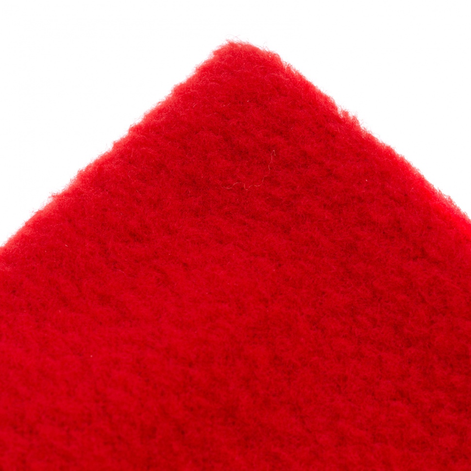 Шапка из флиса для взрослых, размер 56-57, красная Сибртех (68801)