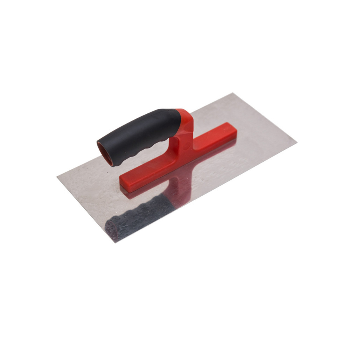 Гладилка прямая стальная 280 x 130 мм обрезин. пвх ручка (1/12/60) "beorol"