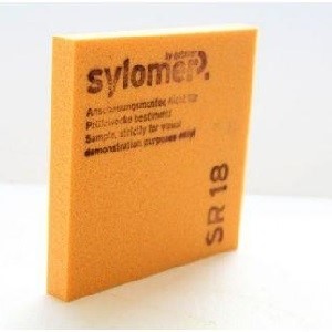 Виброизоляционная плита Sylomer SR 18 оранжевый лист 1200x1500x12,5мм