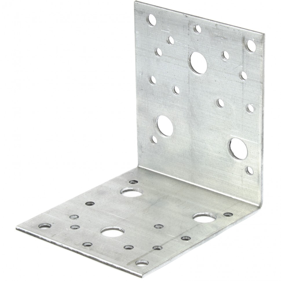 Крепежный уголок 2.5 мм, КU 105 x 105 x 90 мм Сибртех (464063)