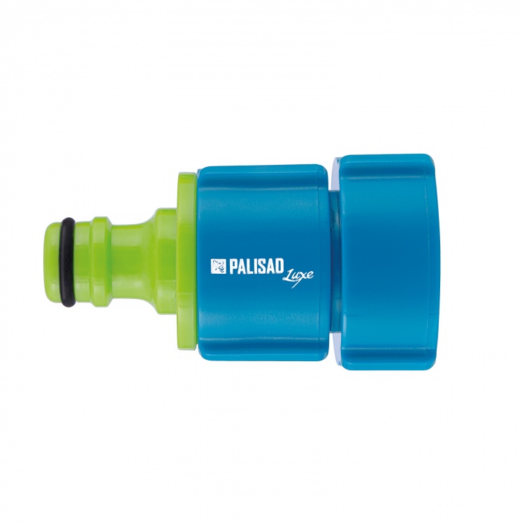 Адаптер пластмассовый, 1/2-3/4-1, внутренняя резьба, Luxe Palisad (66470)