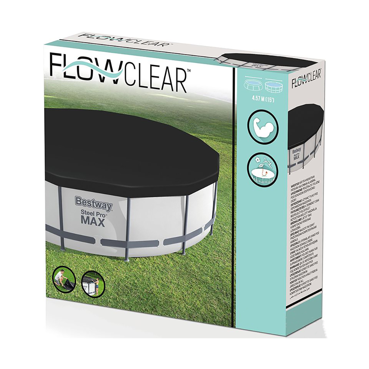 Тент для бассейна d=457 см (1/4) "bestway" 58038