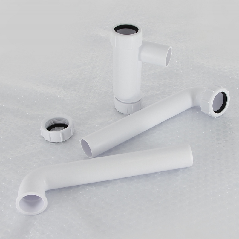 Сифон McALPINE P-образный 1"1/4 х 32 мм без вып. с отводом, выход 32 мм