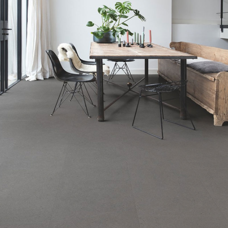 ПВХ-плитка Quick Step LIVYN Ambient Glue Plus AMGP 40138 Минеральная крошка серая