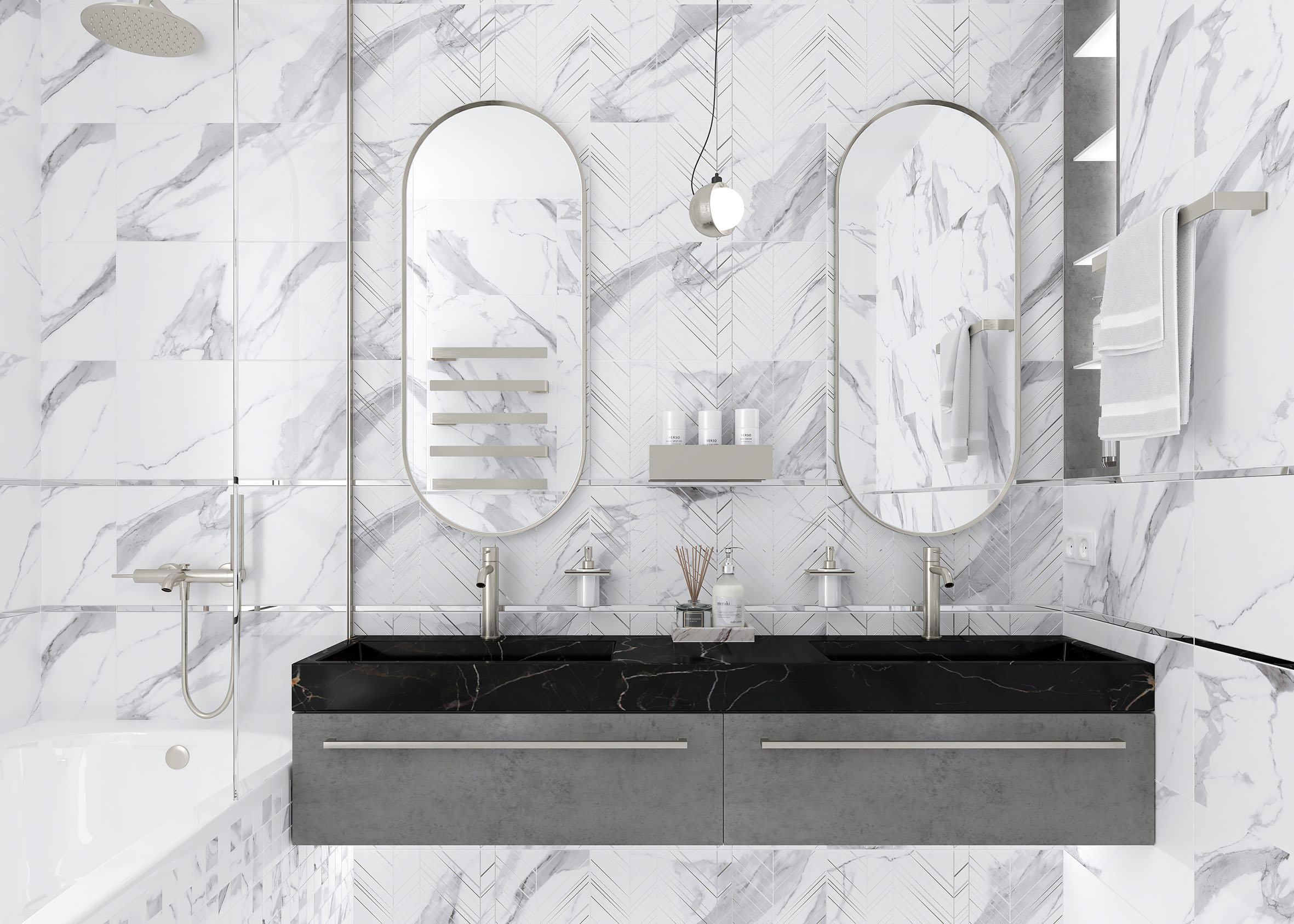 Bering белый 18-00-01- 30x60