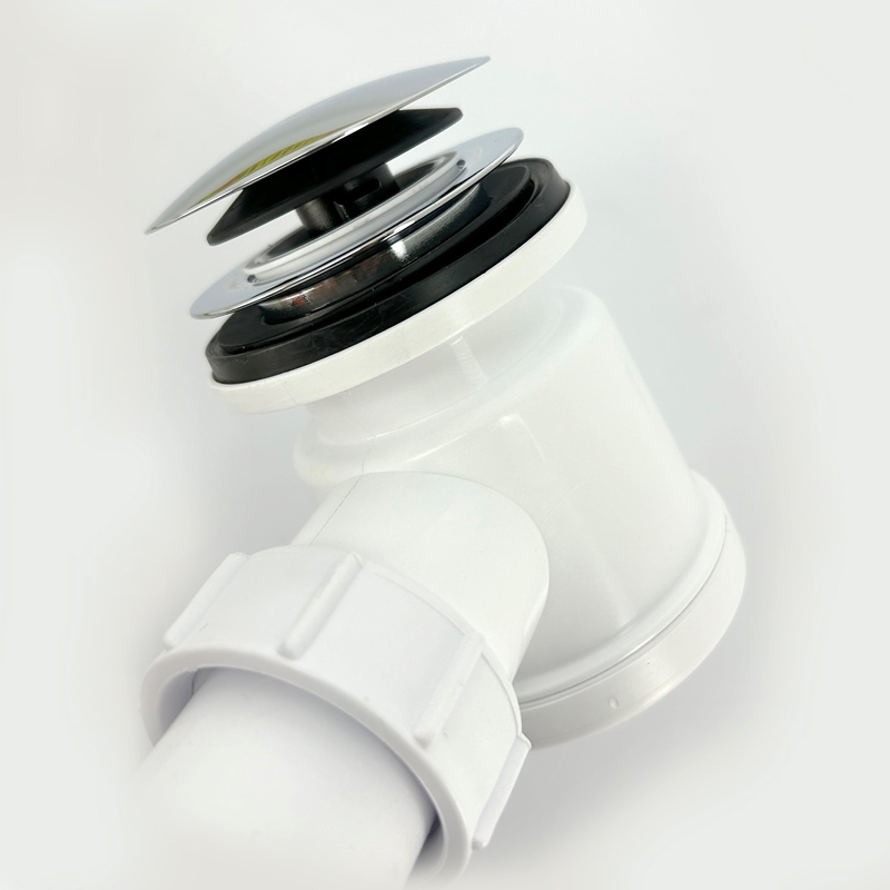 Сифон McALPINE бутылочный для поддона 50-60 мм с вып., высота трапа 92 мм, выход 40/50 мм