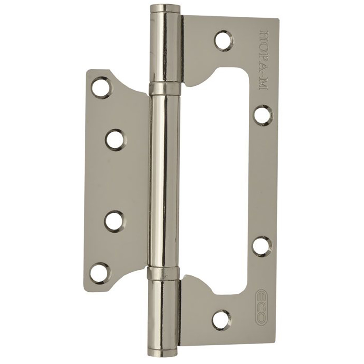 Петля накладн. универс. 800-5" eco (125*75*2,5)  хром (2/100) "нора-м"