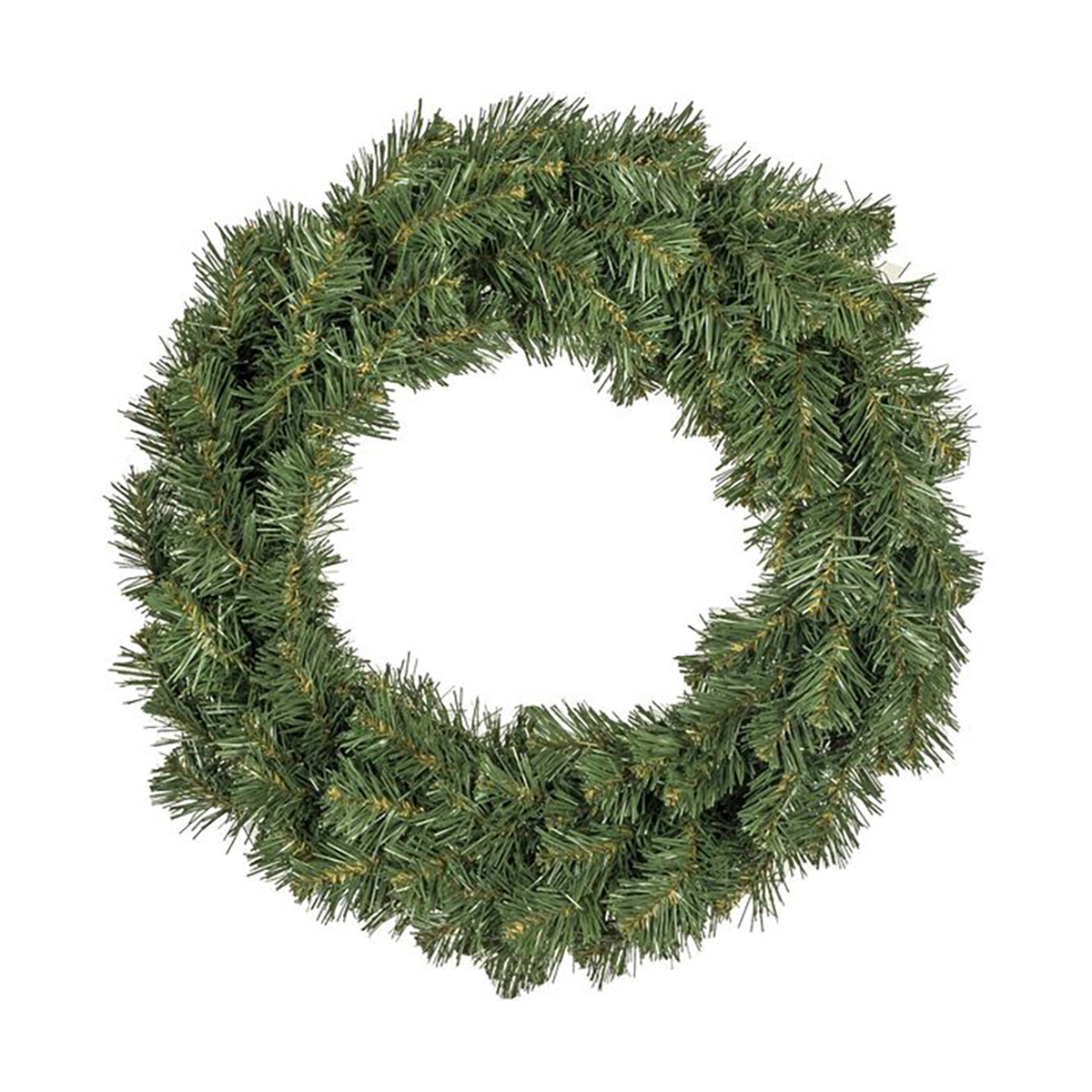 Венок рождественский "звездный" d-60 см, 115 веток (зеленый) "елкиторг" 2827301