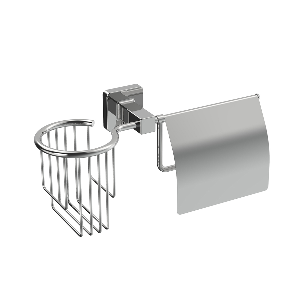 Держатель для туал. бумаги и освежителя воздуха r15003-1, хром (1/20/60) "frud"