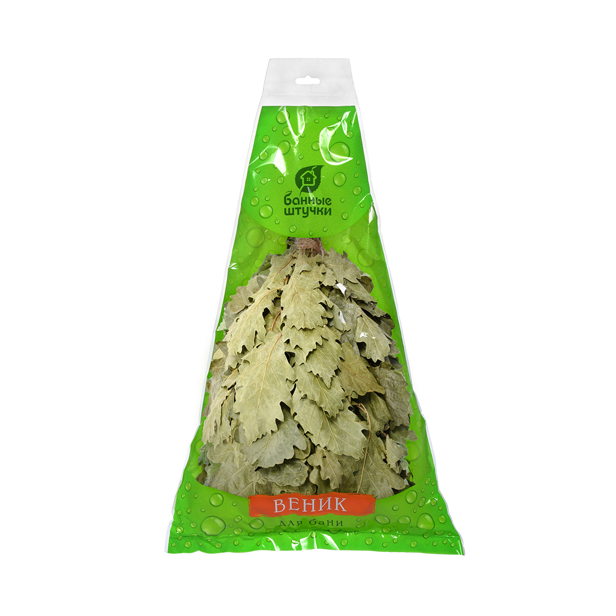 Веник для бани и сауны дубовый с мятой (1/25) "банные штучки" 32020