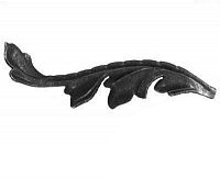 Лист стальной, кованый Арт. 829