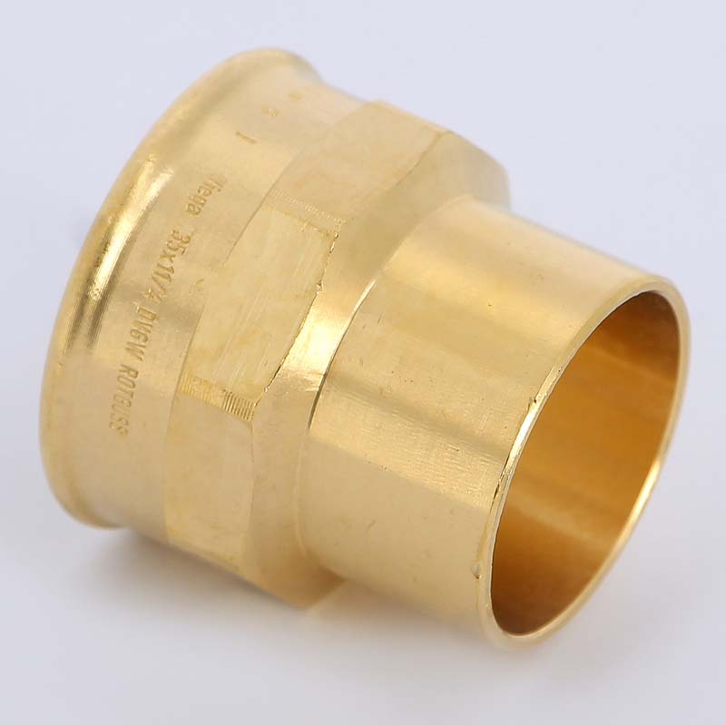 Муфта переходная 35 x 1 1/4" VIEGA пайка ВР бронза