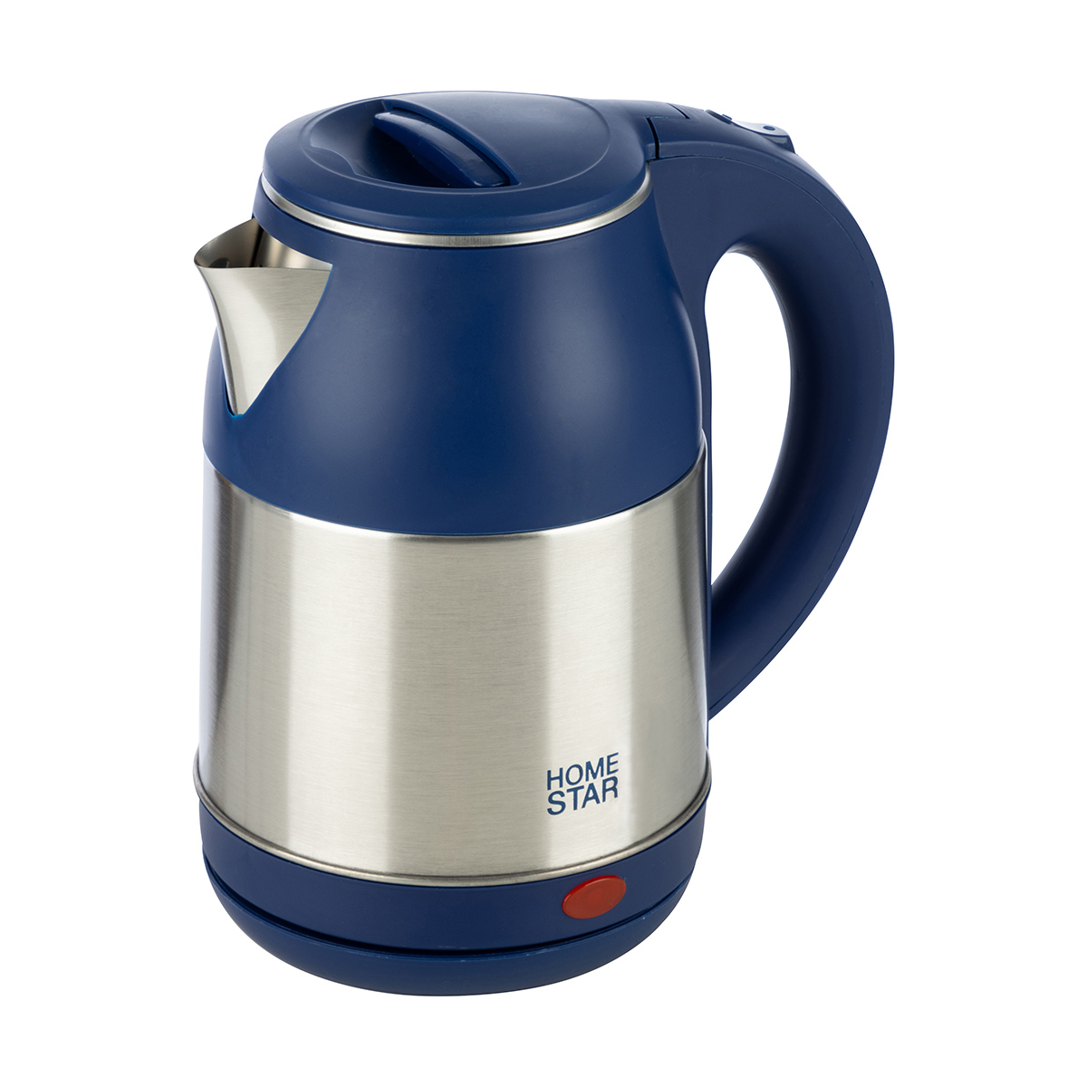 Чайник электр. "homestar" hs-1034 1,8 л (1/12) сталь (синий)
