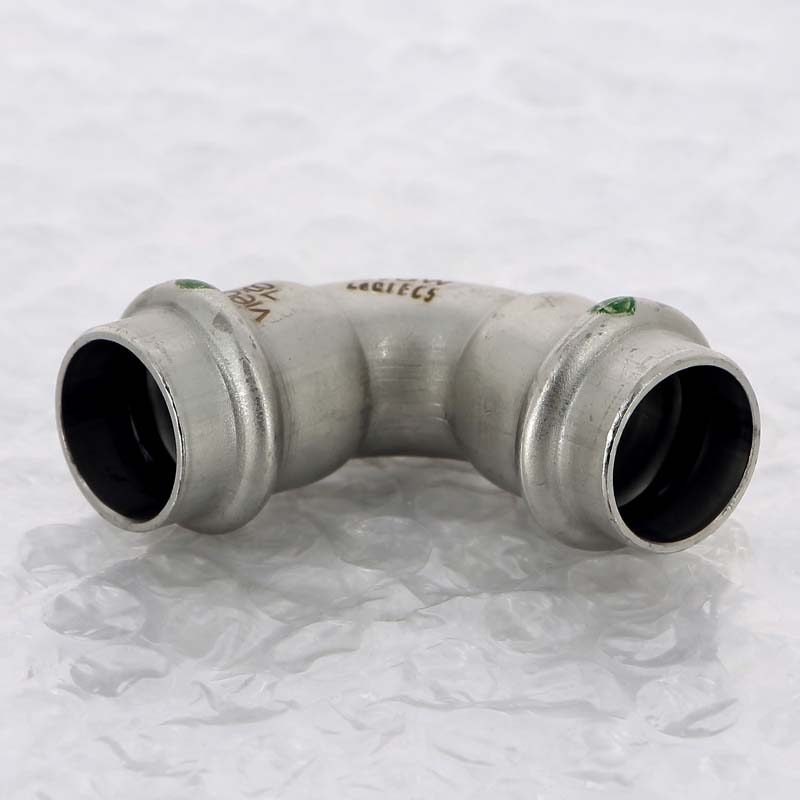 Угол пресс 18 нержавеющая сталь Sanpress Inox VIEGA