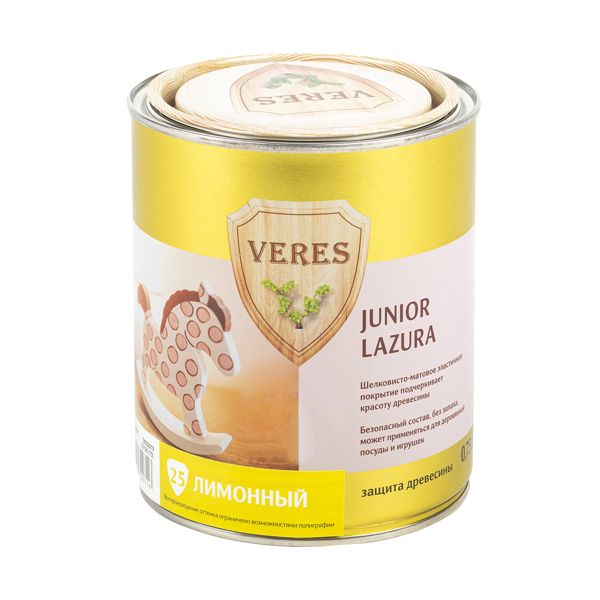 Верес джуниор №25 лимонный 0,75 л (1/4) "veres"