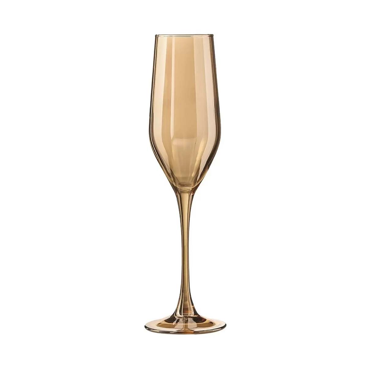 Бокал для шампанского "золотой мед" 160 мл (набор 4 шт.) (1/6) "luminarc"