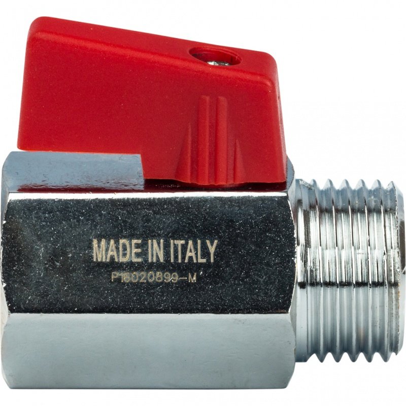 Кран шаровый STOUT ВН Mini 1/2" стандартный проход, флажок