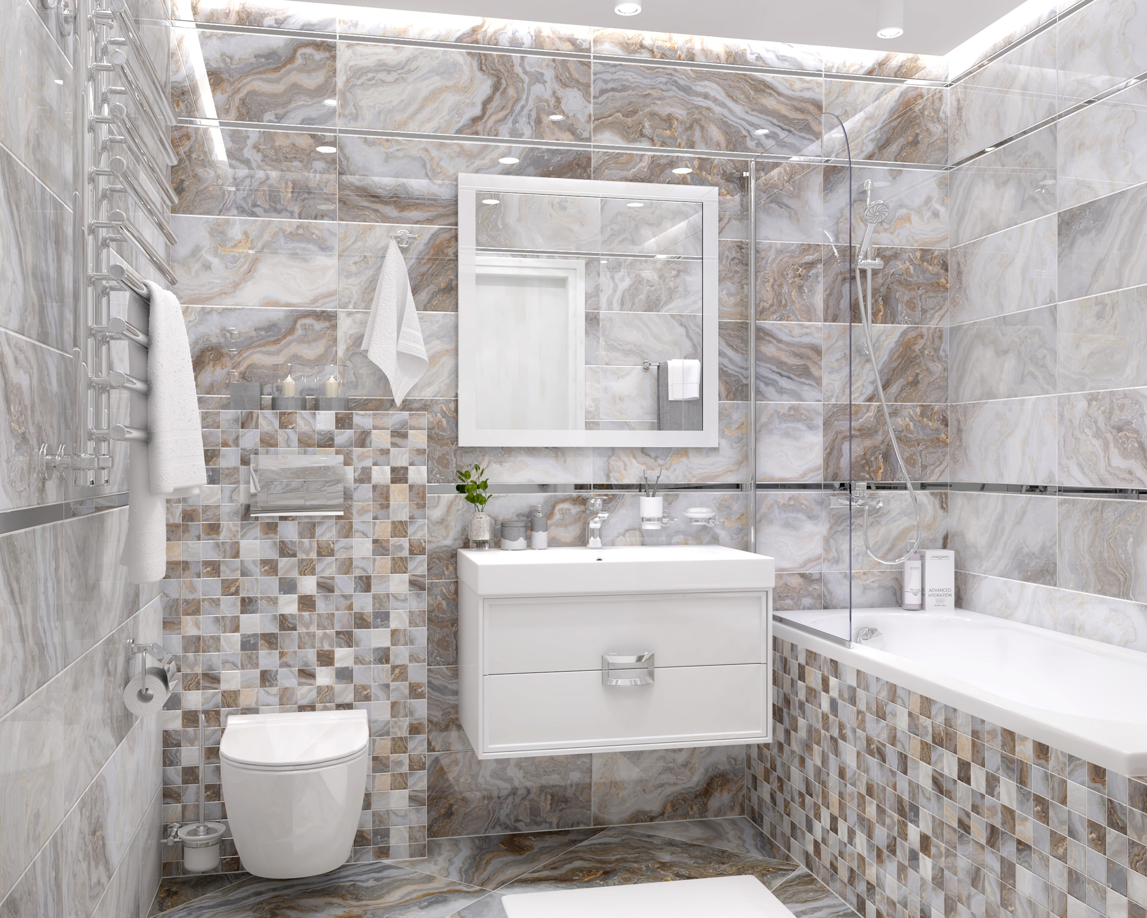 Goldy светлый 25x75