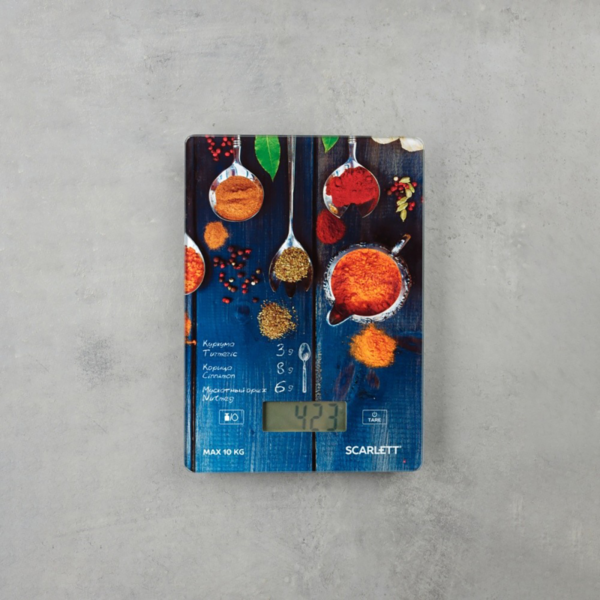 Весы кухонные электронные sc-ks57p68 (1/12) "scarlett"