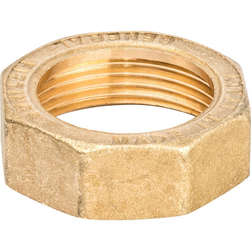 Американка ВН 1" латунь STOUT плоская прокладка