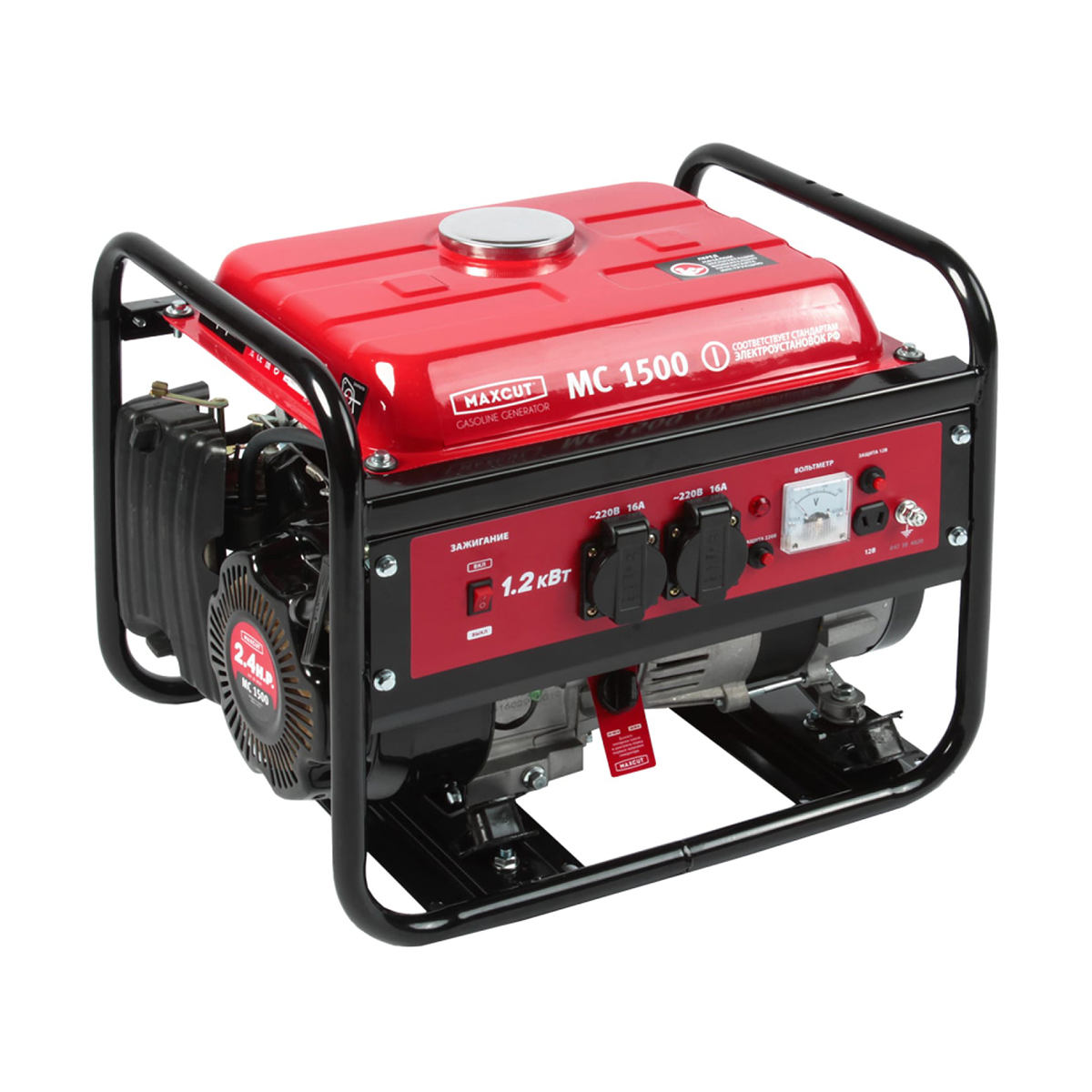 Генератор бензиновый mc 1500 (1) "maxcut" 047103020