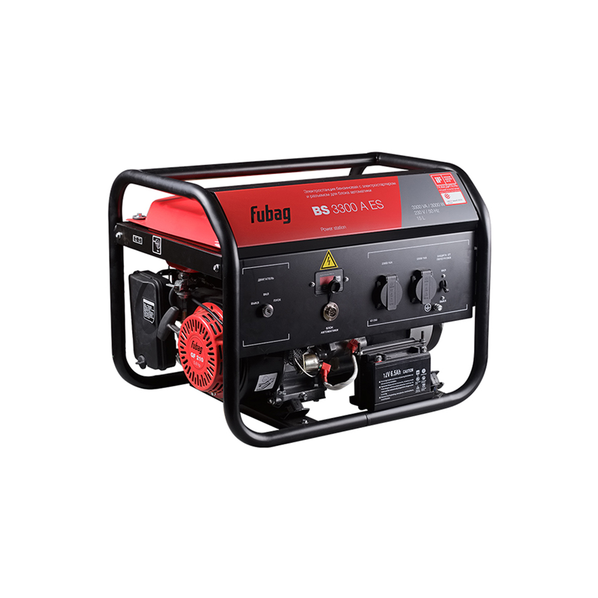 Генератор бензиновый bs 3300 a es (1) "fubag" 431289