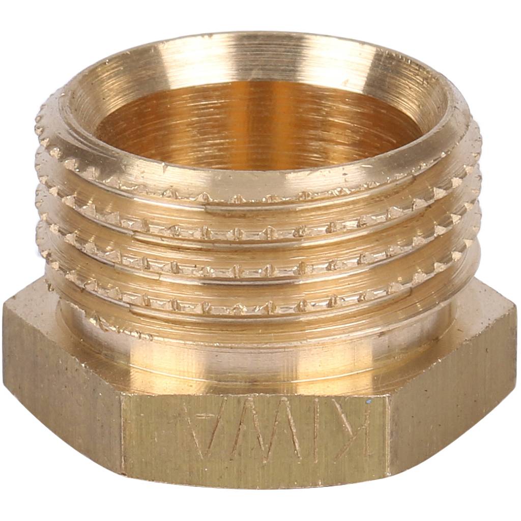 Заглушка резьбовая НР 1/2" латунь TIEMME