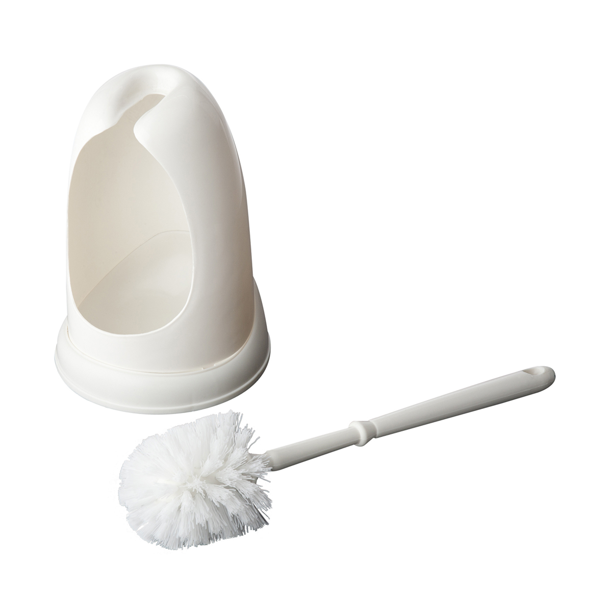 Туалетный набор "just basic" белый (1/12) "vigar" 866