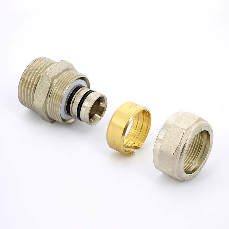 Обжимная муфта НР 26 х 1" UNI-FITT для металлопласта