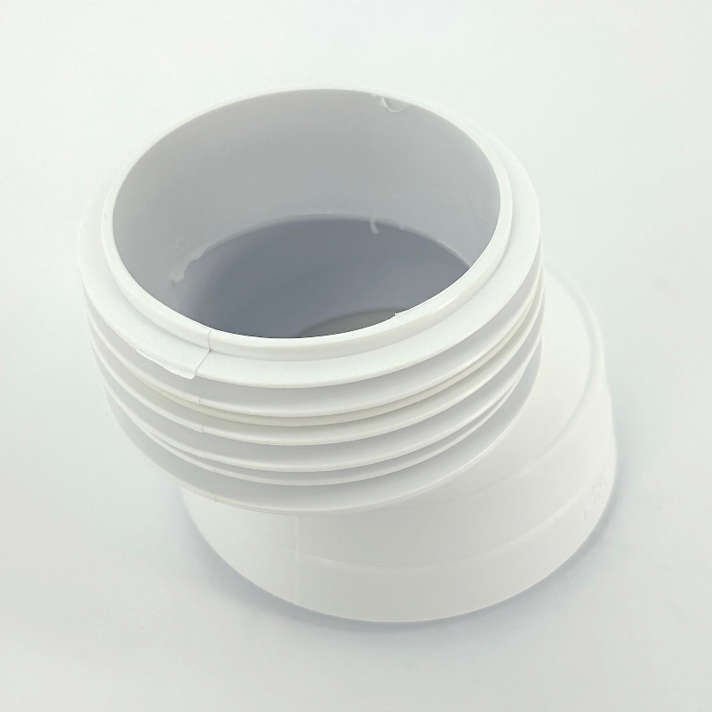 Труба McALPINE фановая L=135 мм с манжетой и 40 мм смещ., вход 97-107 мм, выход внутрь 110 мм трубы