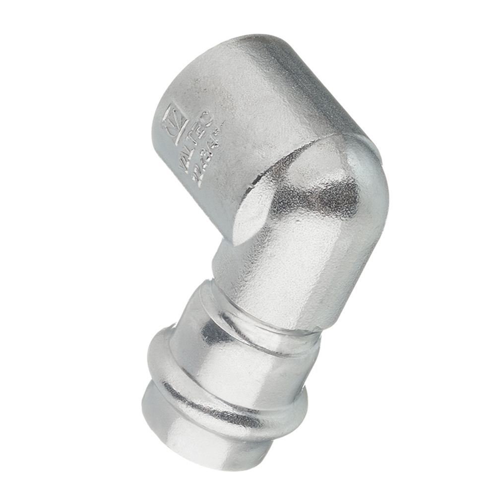 Угол В-пресс 22 х 3/4" нержавеющая сталь VALTEC