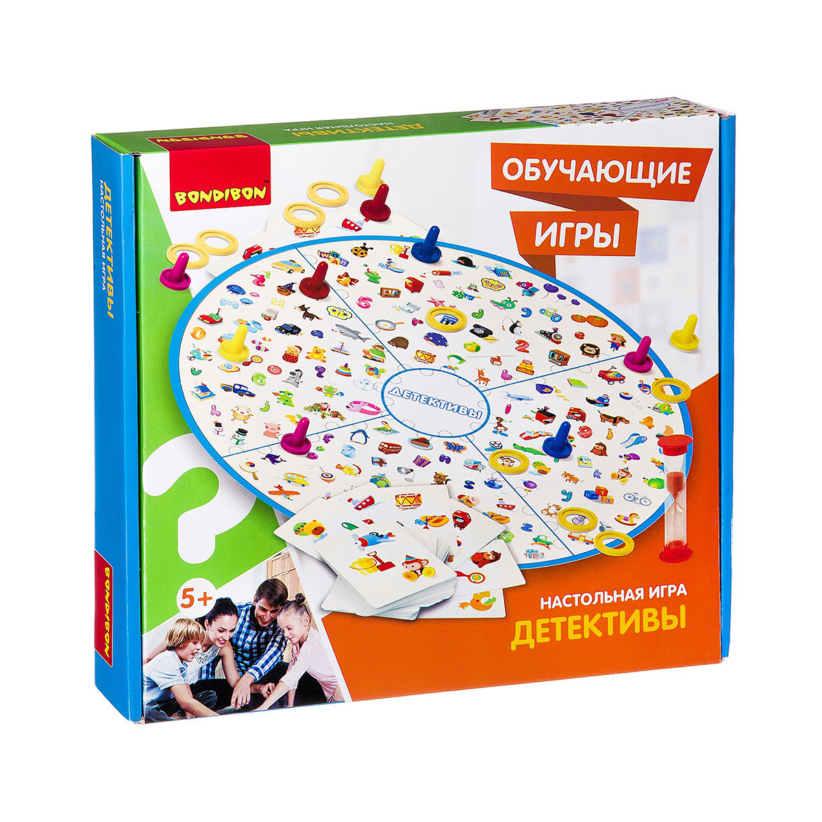 Игра обучающая "детективы" "bondibon" вв2409