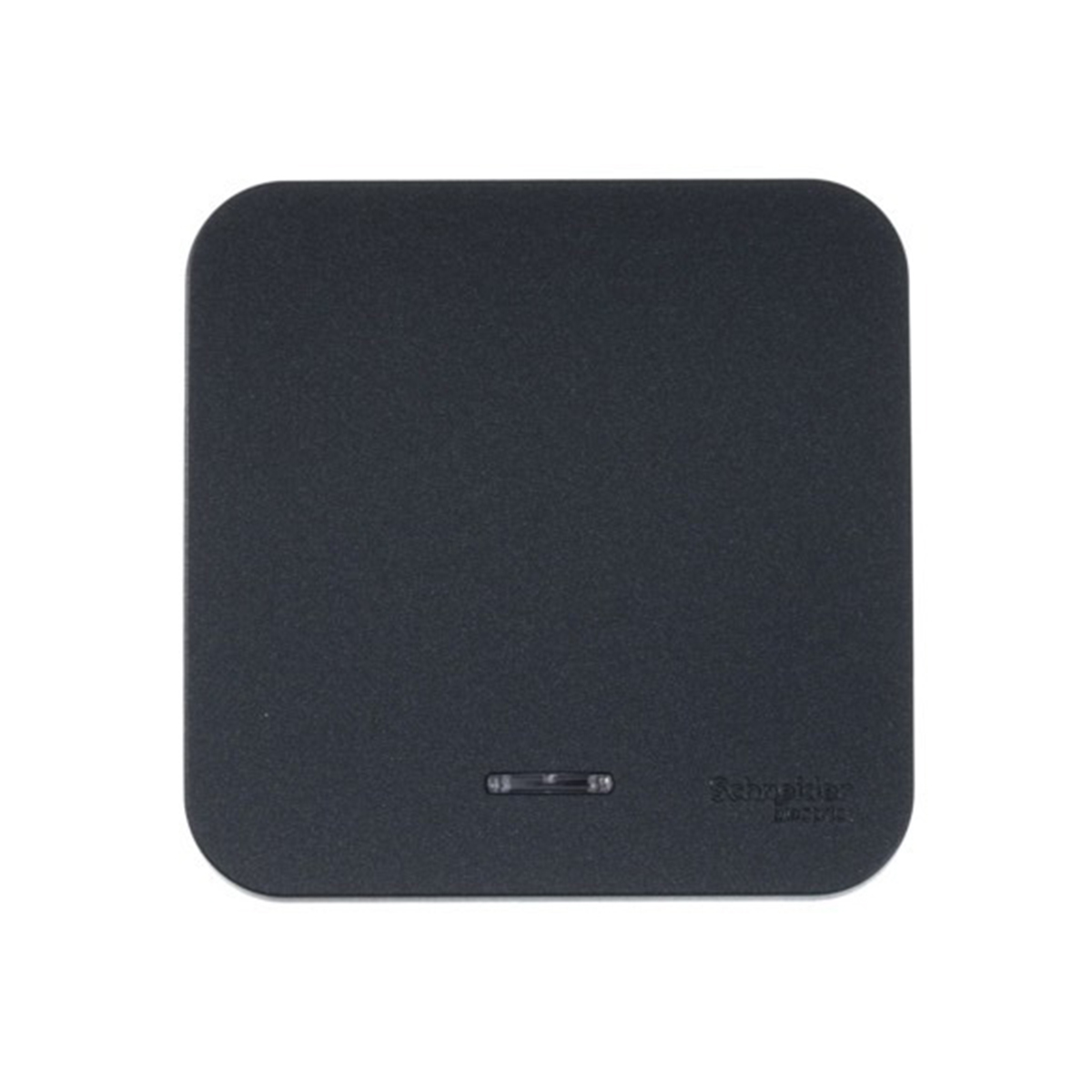 Выключатель открыт. уст. "blanca" 1 кл. с индикатором, антрацит (1/15/30) "schneider"