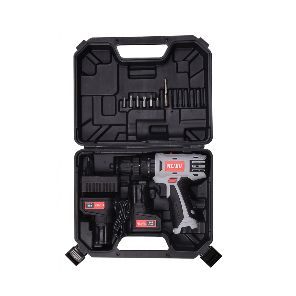 Дрель-шуруповерт аккум. да-24-2лк-у "ресанта"