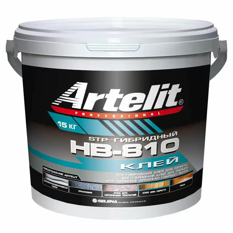 ARTELIT PROFESSIONAL клей гибридный для паркета HB-810 STP (15кг)