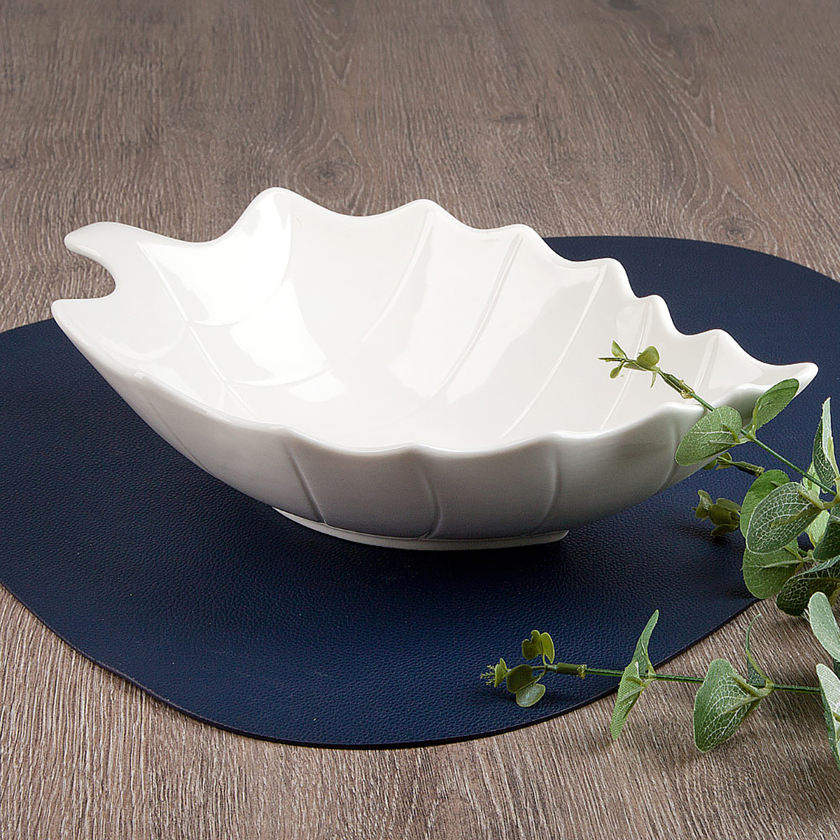 Салатник "маршмеллоу" 30*20*7,5 см, фарфор (4/24) "nouvelle home" 0530134