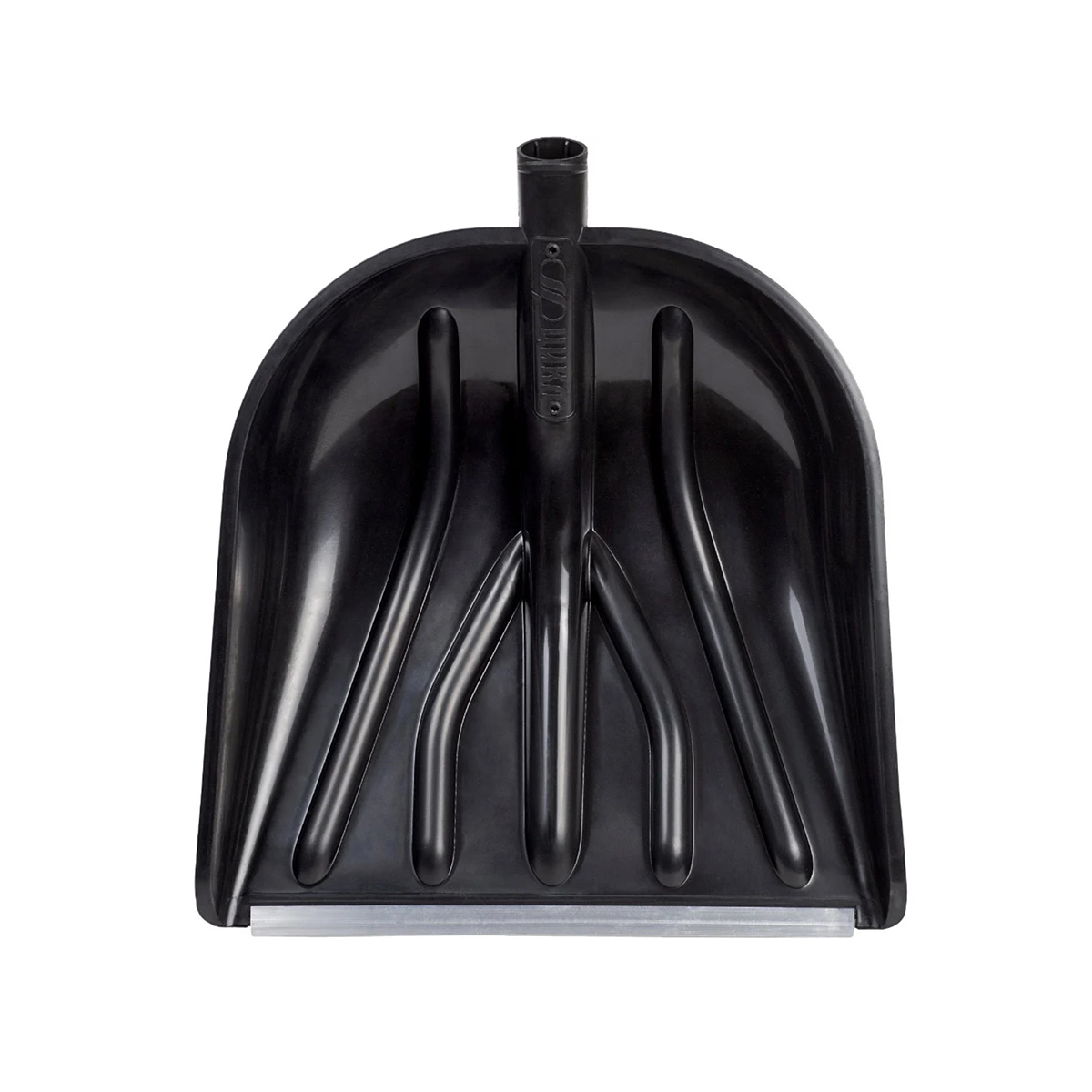 Лопата снег. пласт. "купец" (ковш) 410 х 460 мм (10) с мет. пластиной "цикл"