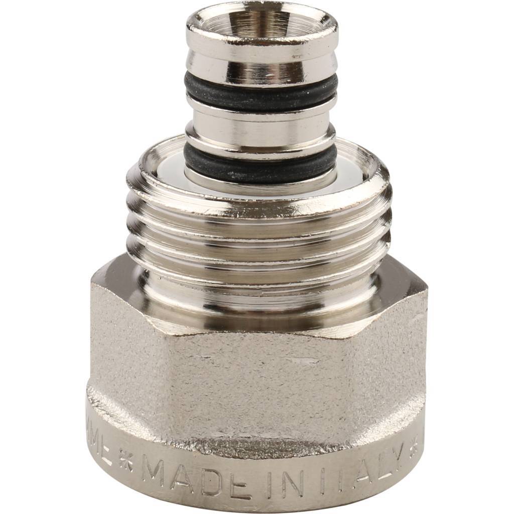 Обжимная муфта ВР 20 х 1/2" TIEMME для металлопластиковых труб