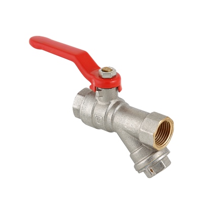 Кран шаровый COMBI со встроенным фильтром 3/4'' ВВ ручка VALTEC
