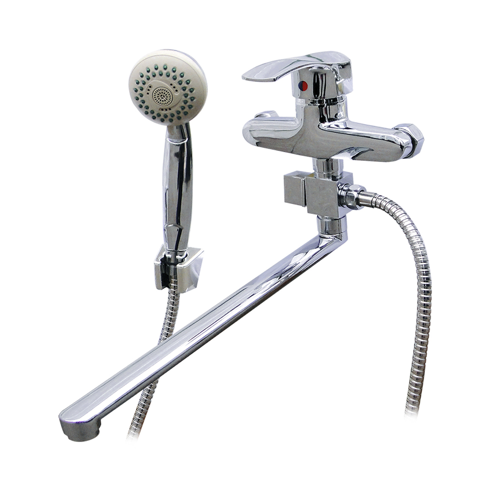 Смеситель для ванн псм-523-кт/008 длинный излив (1/10) "профсан"