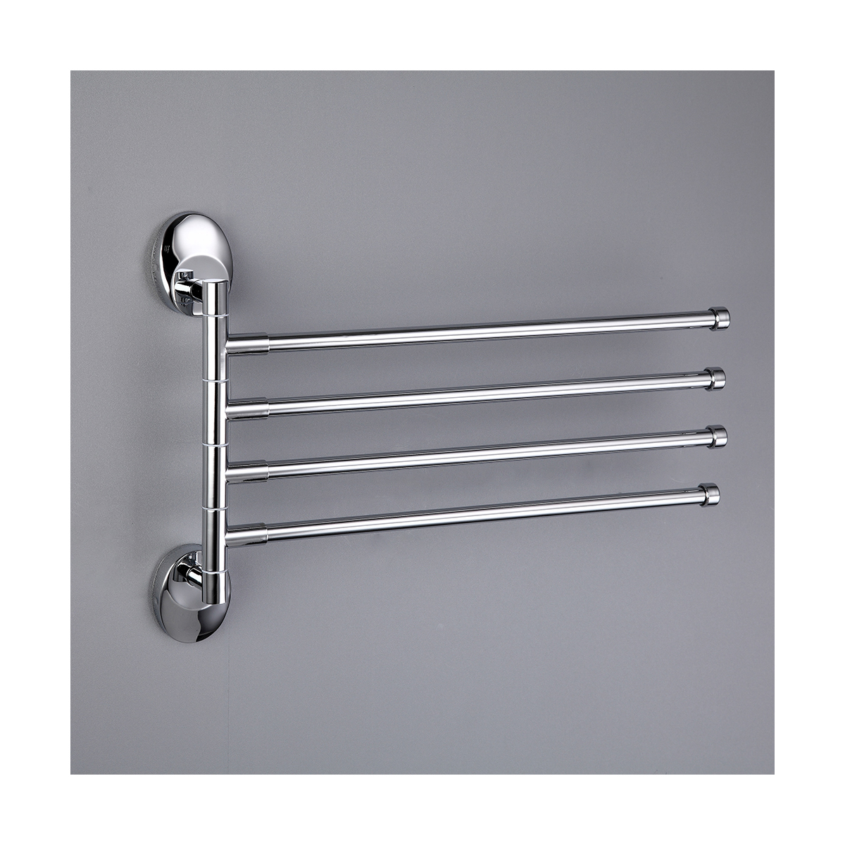Полотенцедержатель поворотный четверной f1614, хром (1/20/40) "frap"
