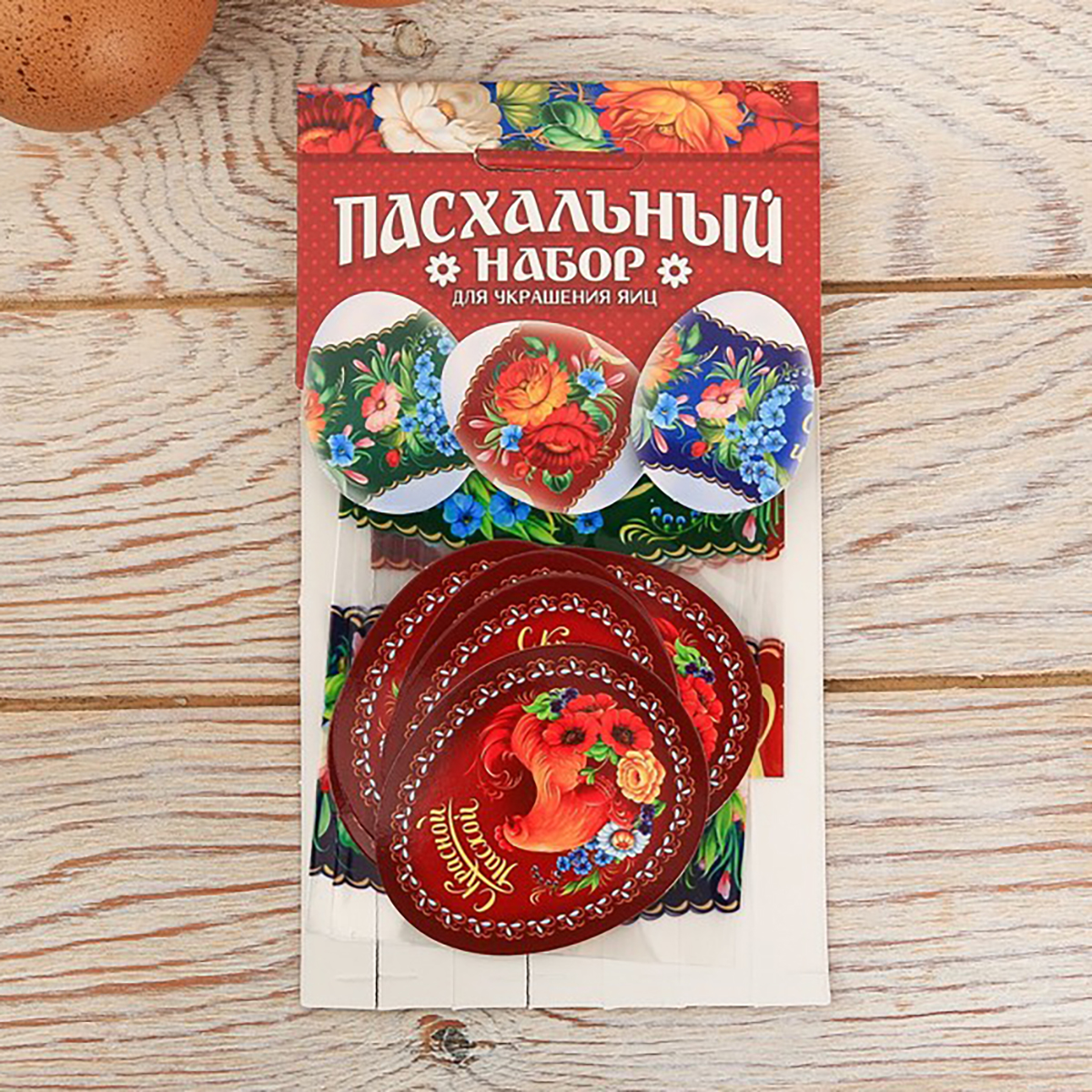 Термопленка для яиц "хв. цветы" 9*16 см (1) 3825783