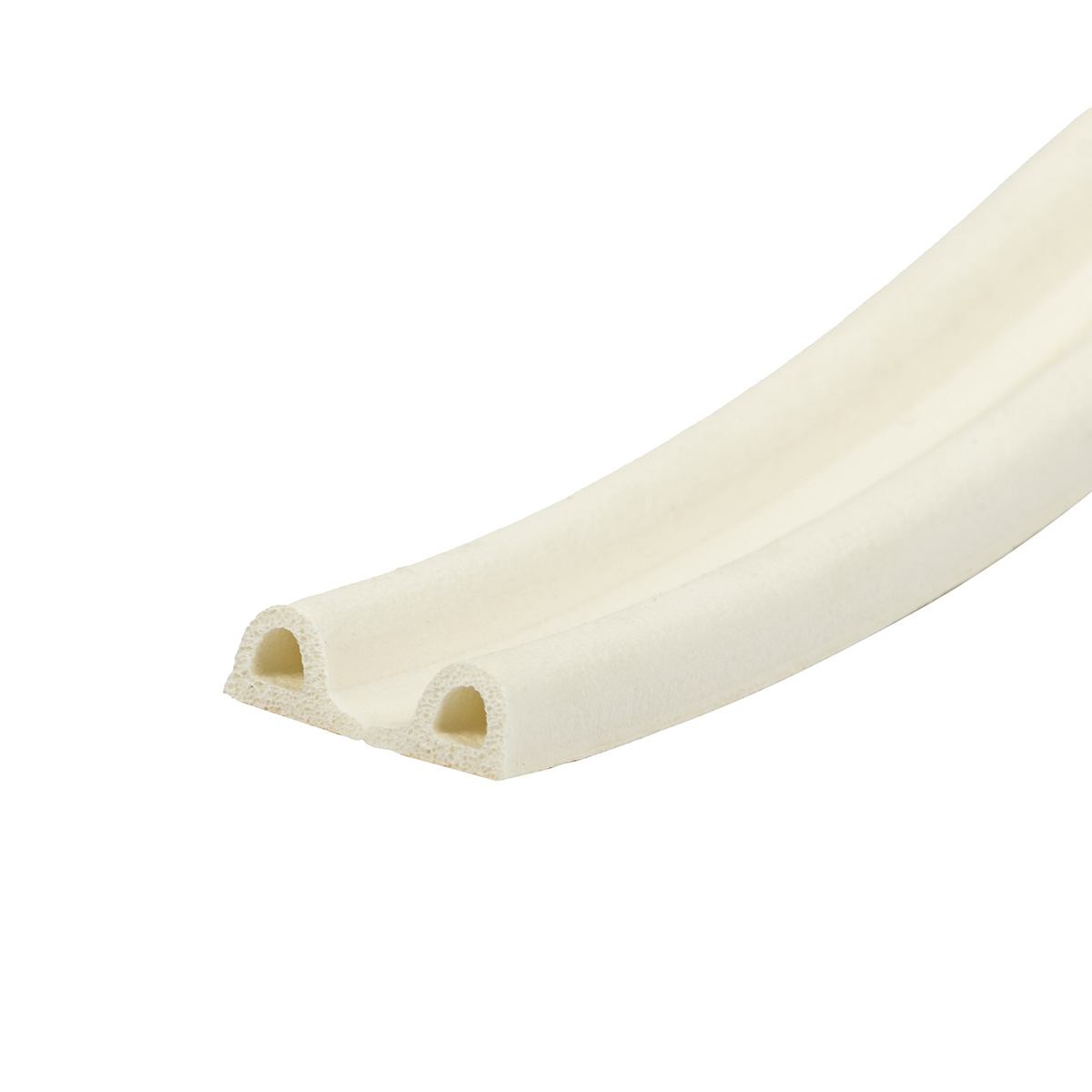 Уплотнитель p 9 х 5 мм белый бухта 100 м (1/8) "tech-top"