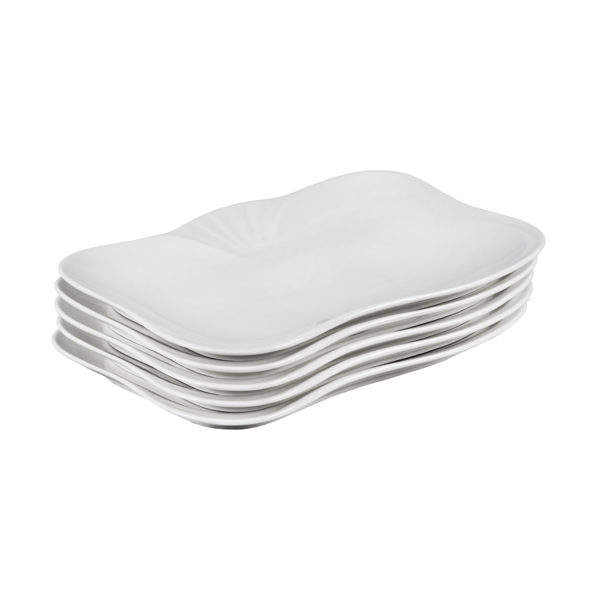 Блюдо сервировочное "маршмеллоу" 30*20 см, фарфор (1/5/20) "nouvelle home" 0530211