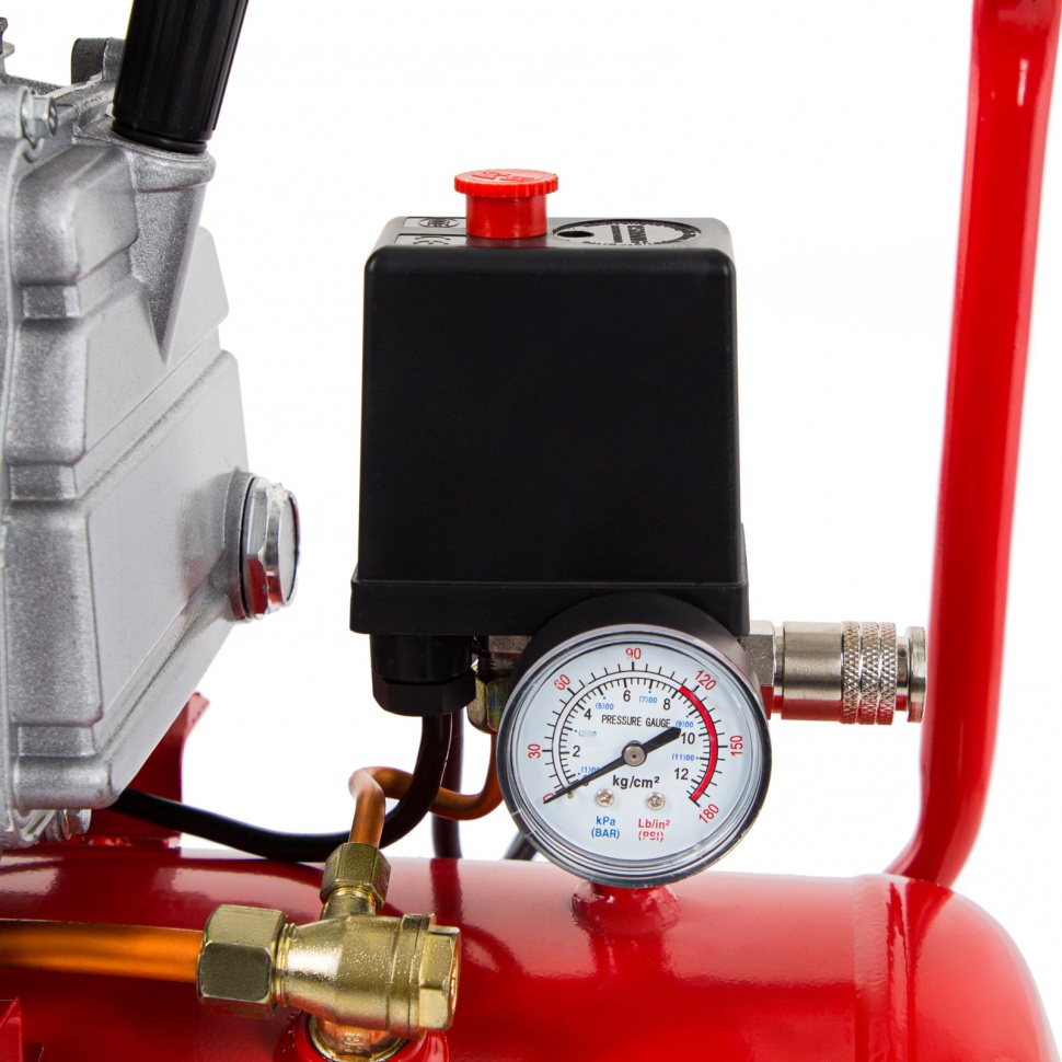 Компрессор воздушный DC1500L/24, 1,5 кВт, 24 л, 210 л/мин MTX (58003)