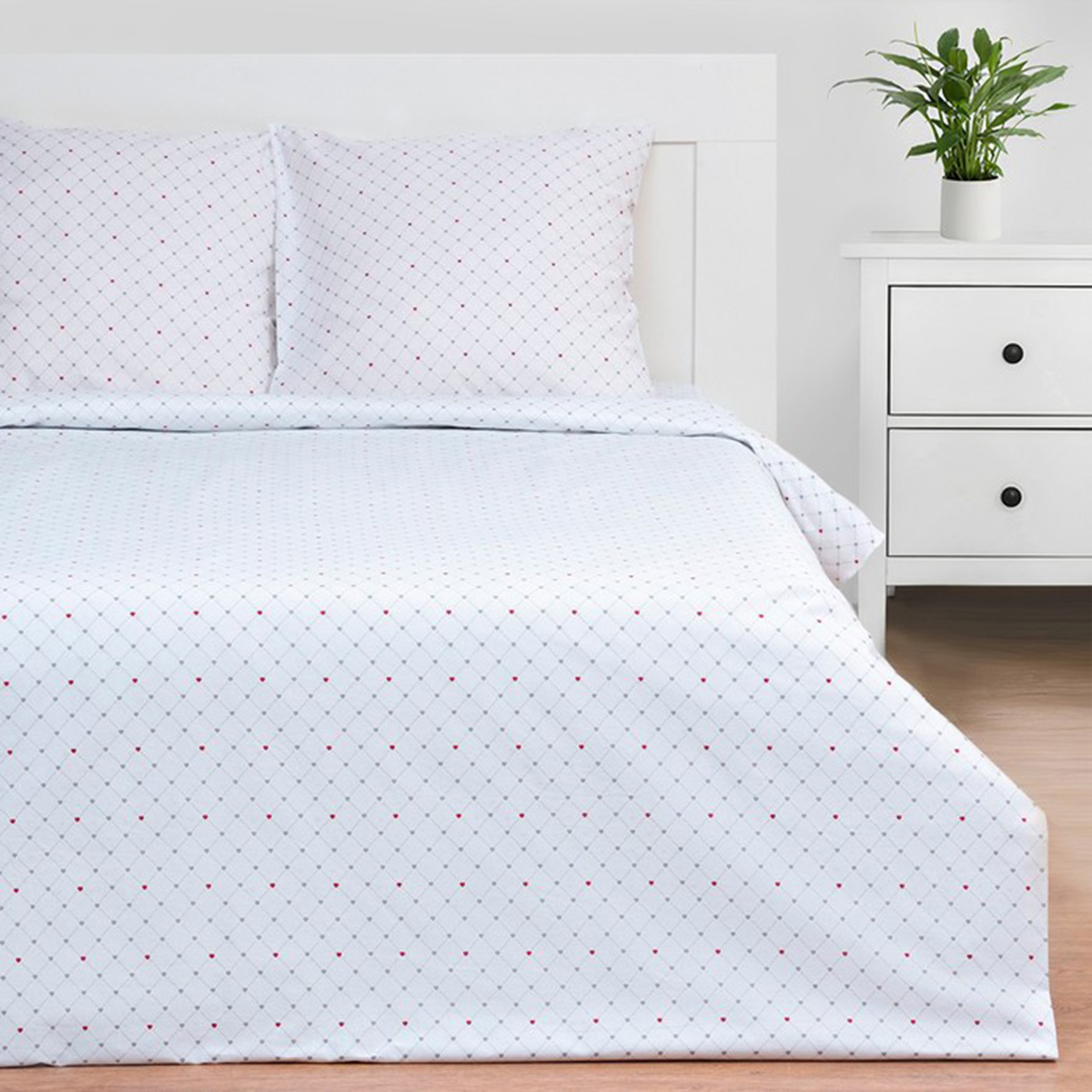 Постельное белье "этель" love евро (бязь) (1) 6632096