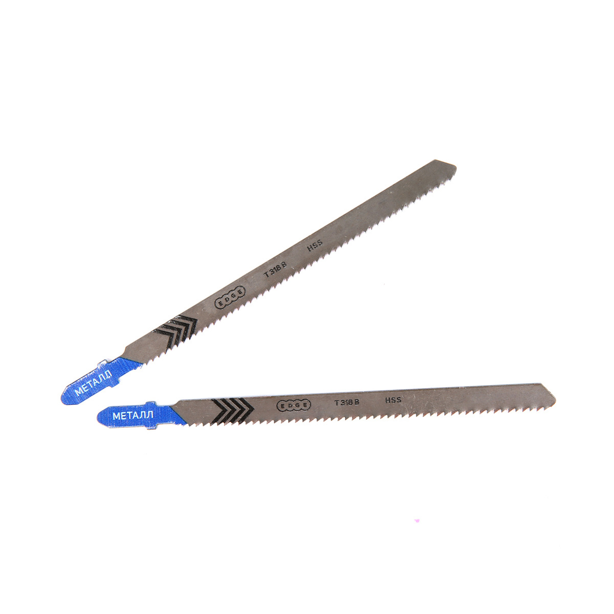 Пилки для лобзика по металлу t318b  2 шт. 105 мм (1/10) "edge by patriot" 814010010