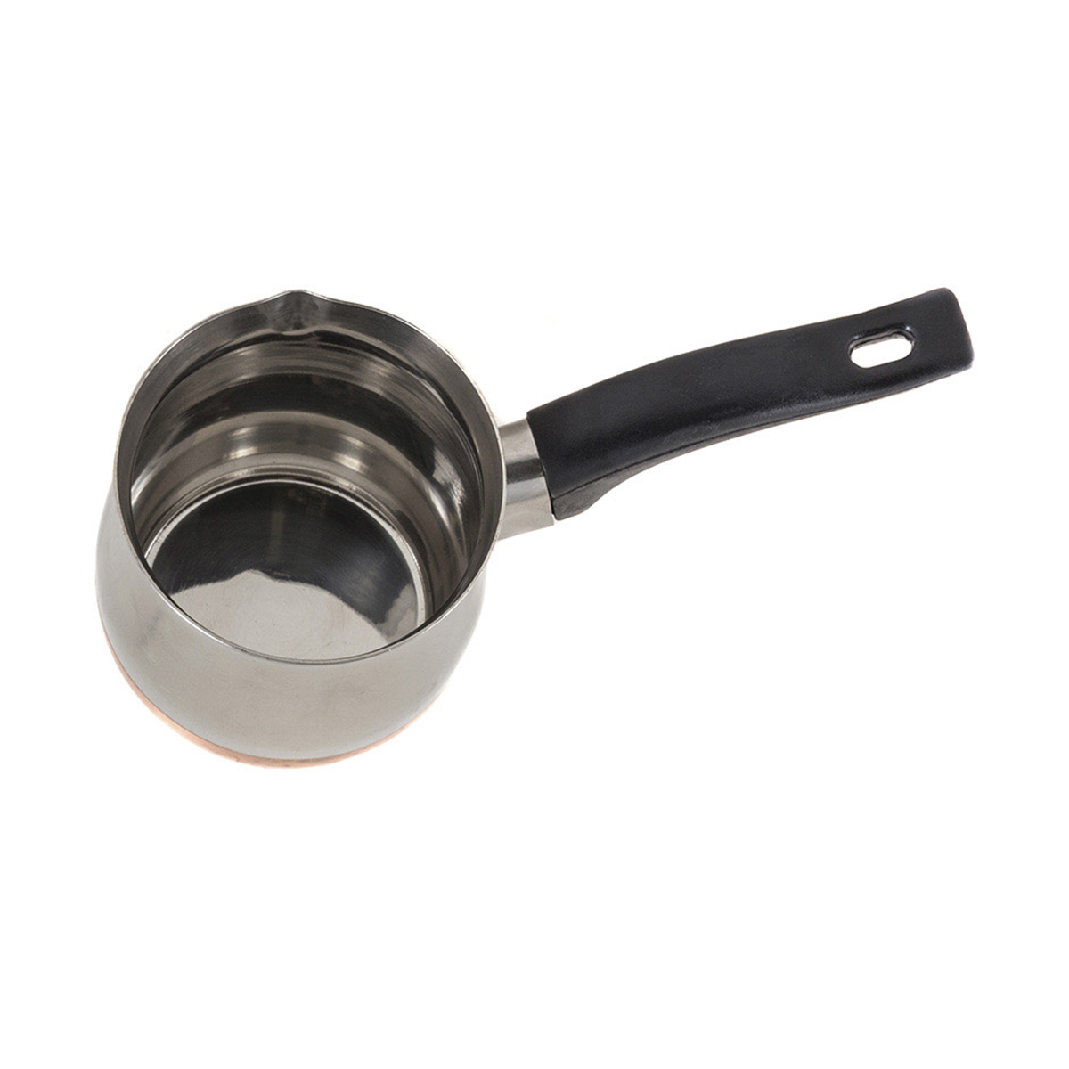 Кофеварка (турка) cw-1000c сталь, медное дно 1000 мл (1/6/24) "mallony"