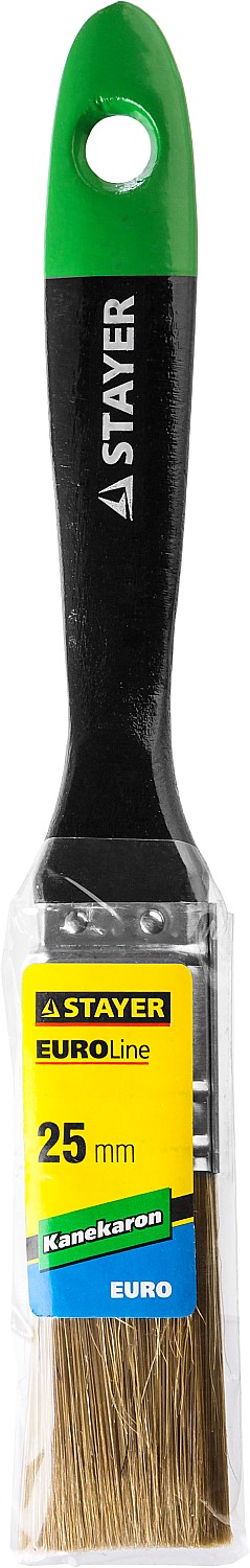 STAYER UNIVERSAL-ARTEX, 25 мм, 1″, искусственная щетина, деревянная ручка, для высокотекучих ЛКМ, плоская кисть (0106-025)